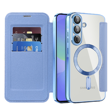  Techsuit - SmartMag Könyvtok - Samsung Galaxy A36 5G - Világoskék tok