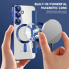  Techsuit - SmartMag Könyvtok - Samsung Galaxy A56 5G - Kék tok - 4. kép
