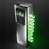Powerbank SBS 20000mAh PD 100w lcd kijelzővel - szürke - 2. kép