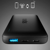 SBS Infinity Power Bank 10000mAh 10W LiFePo₄ USB-A USB-C - Fekete - 4. kép