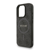 Guess PU bőr 4G színes pántos MagSafe iPhone 16 Pro Max tok fekete tok - 2. kép