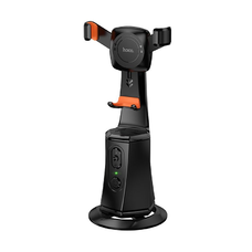 HOCO mobiltelefon tartó 360 fokos automata arckövetéssel K26 fekete