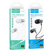 HOCO vezetékes fülhallgatók Jack 3,5 mm mikrofonnal M110 ezüst - 3. kép