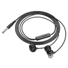 HOCO vezetékes fülhallgató Jack 3,5 mm mikrofonnal M110 fém szürke - 1. kép