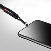 FORCELL F-DESIGN R10X40 állítható hosszúságú csuklópánt mobiltelefonhoz (max 20 cm a hurokban) fekete - 0. kép