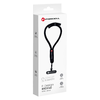 FORCELL F-DESIGN R10X40 állítható hosszúságú csuklópánt mobiltelefonhoz (max 20 cm a hurokban) fekete - 1. kép