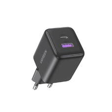 Ugreen X516 30W GaN Fali Töltő 1x USB-A 1x USB-C - Szürke
