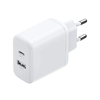 Ugreen X227 20W GaN hálózati töltő 1x USB-A 1x USB-C - Fehér - 0. kép