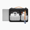 Tech-protect Defender Bag Laptop 13-14 Fekete/narancssárga - 4. kép