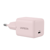 Ugreen X512 20W GaN 1x USB-C hálózati töltő - Rózsaszín - 0. kép