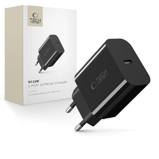 Tech-protect Nc20w 1-port Hálózati Töltő Pd 20w Fekete