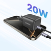 Ugreen X512 20W GaN 1x USB-C fali töltő - Szürke - 1. kép
