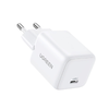 Ugreen X513 30W GaN fali töltő 1x USB-C + 1m USB-C kábel - Fehér - 1. kép