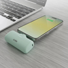 SBS EcoPower 5000 mAh 10W Powerbank beépített USB-C porttal - Zöld - 3. kép