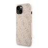 Guess PU bőr 4G Színes Gyűrűs Pánt MagSafe tok iPhone 13 Pink - 0. kép