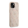 Guess PU bőr 4G Színes Gyűrűs Pánt MagSafe tok iPhone 13 Pink - 1. kép