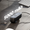 SBS Hybrid PD 20W 5000mAh Power Bank beépített kábellel és összecsukható dugóval - Fekete - 1. kép