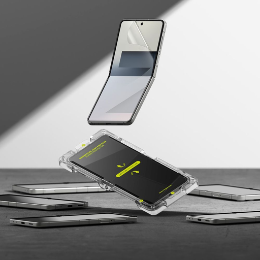 Samsung Galaxy Z Flip 7 Ringke Dual Easy Pro 2-pack átlátszó kijelzővédő fólia