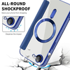  Techsuit - SmartMag Könyv Tok - iPhone 16e - Kék tok - 1. kép