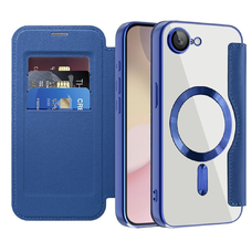  Techsuit - SmartMag Könyv Tok - iPhone 16e - Kék tok