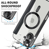  Techsuit - SmartMag Könyv Tok - iPhone 16 - Fekete tok - 2. kép