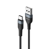FONENG kábel X51 Micro USB 3A 2M Fekete - 0. kép