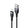 FONENG X51 Lightning kábel 3A 2M fekete - 0. kép