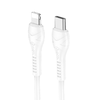 HOCO kábel X37 USB-C - Lightning PD 27W 0.5M Fehér - 0. kép