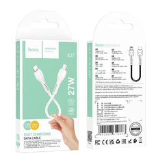HOCO kábel X37 USB-C - Lightning PD 27W 0.5M Fehér