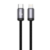JELLICO kábel B27 USB-C - Lightning PD 30W 1M Fekete - 0. kép