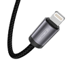 JELLICO kábel B27 USB-C - Lightning PD 30W 1M Fekete - 2. kép