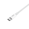 JELLICO kábel B22 USB-C - USB-C PD 100W 1M fehér - 2. kép