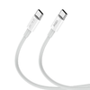 JELLICO kábel B22 USB-C - USB-C PD 100W 1M fehér - 3. kép