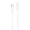 FONENG kábel XS01 USB-C - Lightning PD 27W 1M Fehér - 0. kép