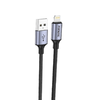 FONENG kábel X95 Lightning 3A 1.2M Fekete - 0. kép