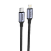 FONENG kábel X95 USB-C - Lightning PD 20W 1.2M Fekete - 0. kép