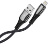 JELLICO kábel B18 Lightning 3.1A 1M Fekete - 1. kép