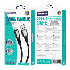 JELLICO kábel B18 Lightning 3.1A 1M Fekete