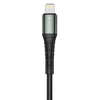 JELLICO kábel B10 Lightning 3.1A 1M Fekete - 1. kép