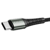 JELLICO B10 Type-C USB kábel 3.1A 1M Fekete - 2. kép