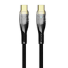 JELLICO kábel B20 USB-C - USB-C PD 66W 1M Fekete - 0. kép