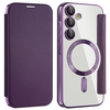  Techsuit - SmartMag Könyv Tok - Samsung Galaxy A35 5G - Lila tok - 0. kép