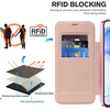  Techsuit - SmartMag Könyv Tok - Samsung Galaxy A55 5G - Rózsaszín tok - 3. kép