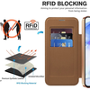  Techsuit - SmartMag könyvtok - Samsung Galaxy A55 5G - Barna tok - 0. kép
