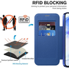  Techsuit - SmartMag Könyv Tok - Samsung Galaxy A55 5G - Kék tok - 3. kép