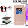  Techsuit - SmartMag Könyv Tok - Samsung Galaxy A05s - Rózsaszín tok - 3. kép