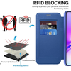  Techsuit - SmartMag Könyvtok - Samsung Galaxy A05s - Kék tok - 3. kép