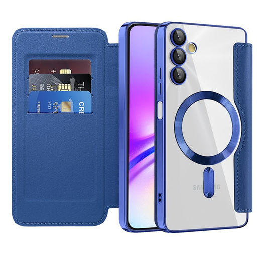 Techsuit - SmartMag Könyvtok - Samsung Galaxy A05s - Kék tok Techsuit - SmartMag Könyvtok - Samsung Galaxy A05s - Kék tok