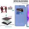  Techsuit - SmartMag könyvtok - Samsung Galaxy A05s - Világoskék tok - 3. kép