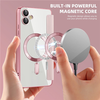  Techsuit - SmartMag könyv tok - Samsung Galaxy A05 - Rózsaszín - 4. kép